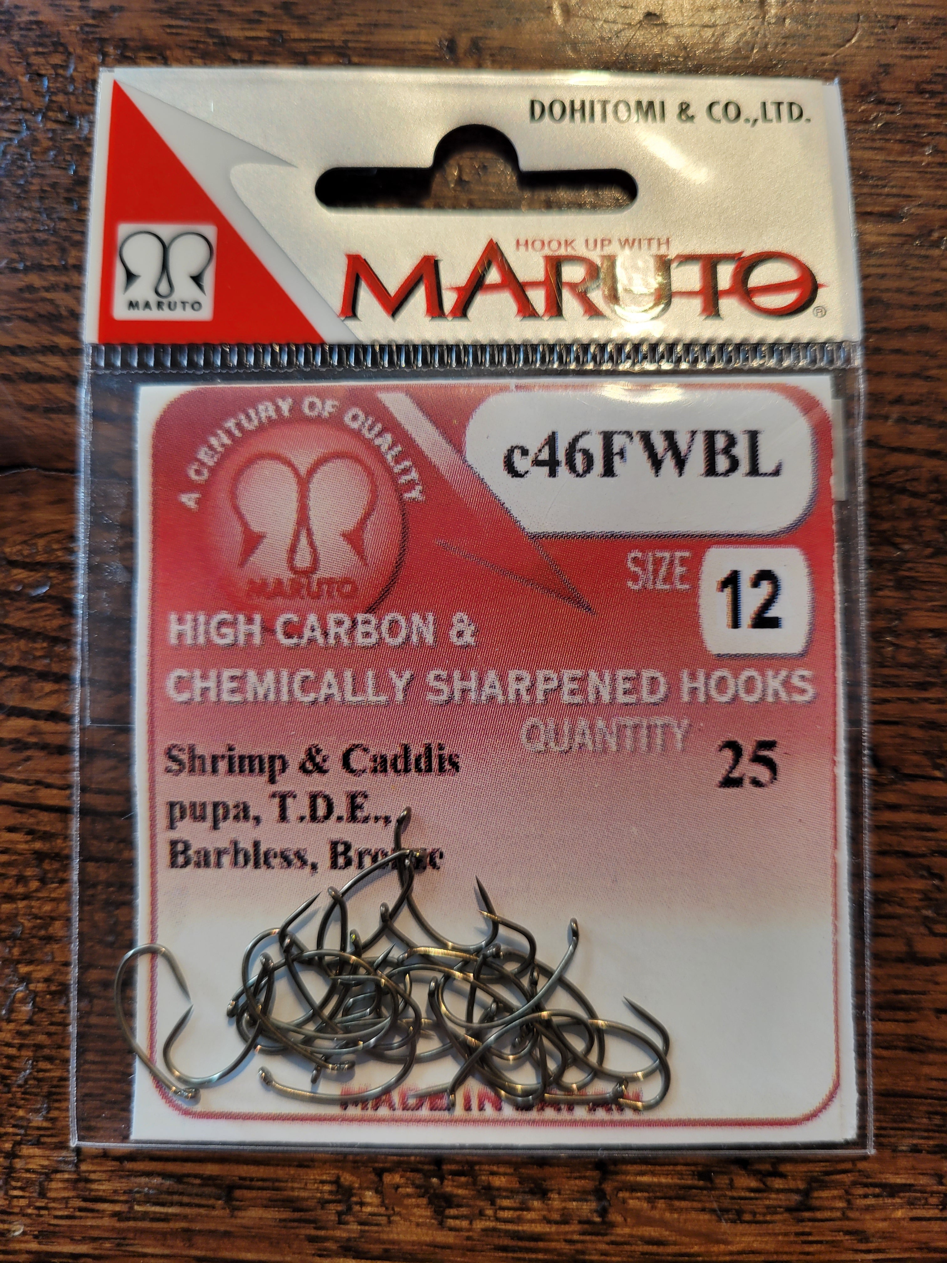 Maruto C46FWBL Hooks Nile Creek Fly Shop