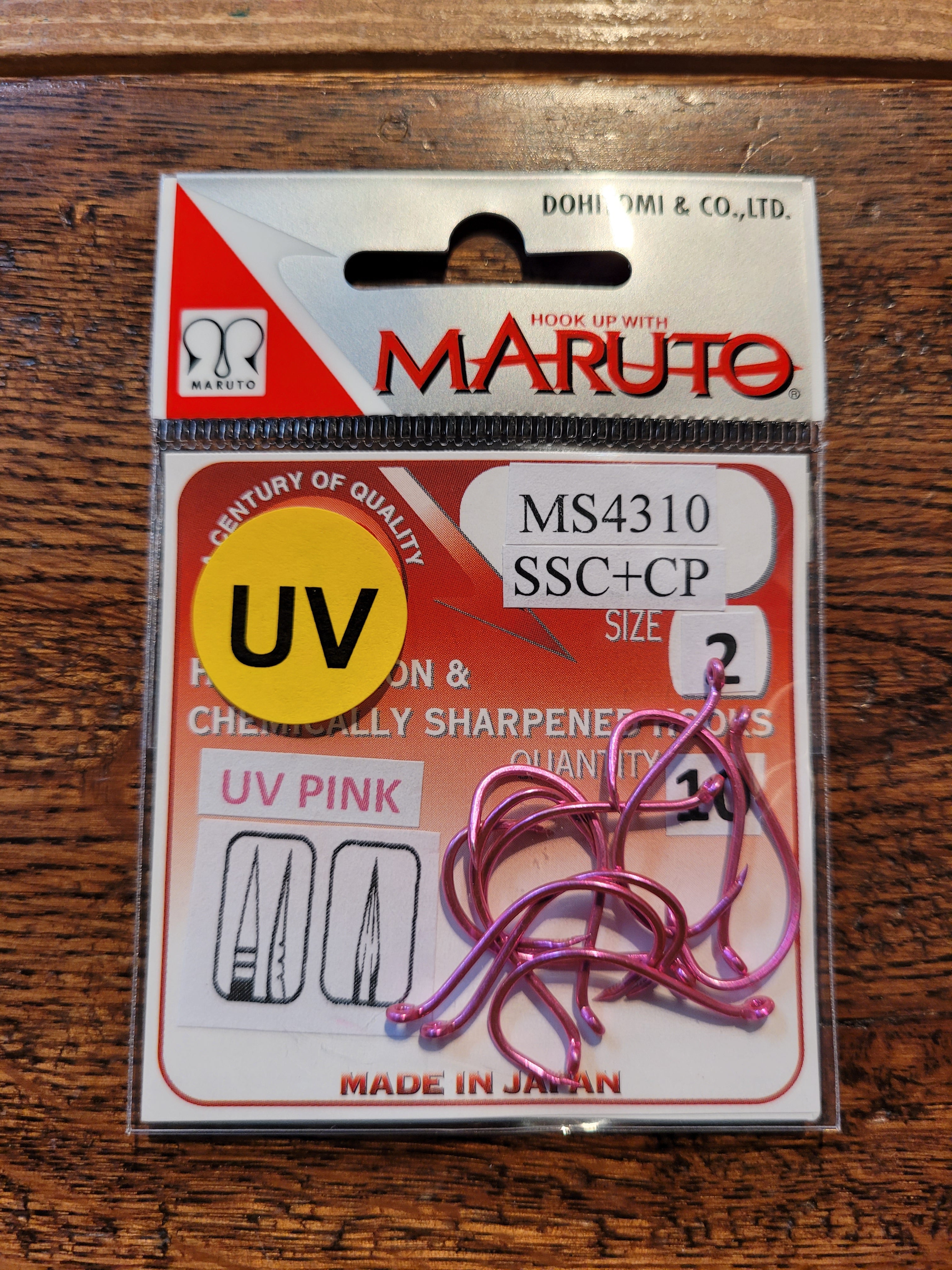 MARUTO 8832SSC+CP BARBLESS SICKLE HOOKS 2
