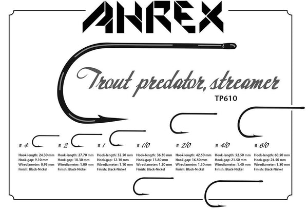 Ahrex TP650 – 26 degree Bent Streamer # 1/0